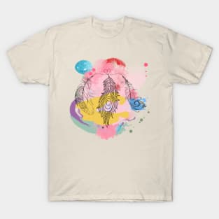 Dream Catcher Abstraction T-Shirt